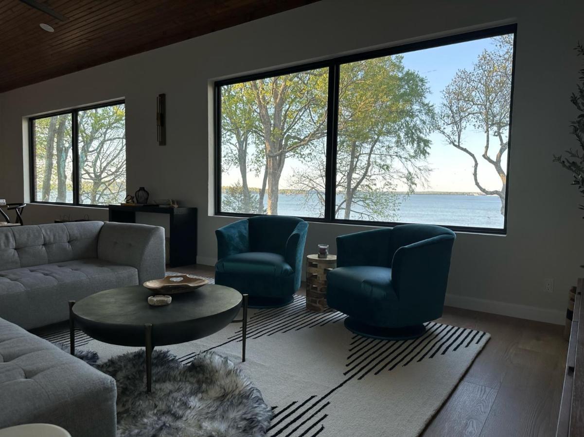 Newly Renovated 4B, 2.5 Bath Lakefront Home With South Grand Lake Views And Dock Vinita Exterior foto